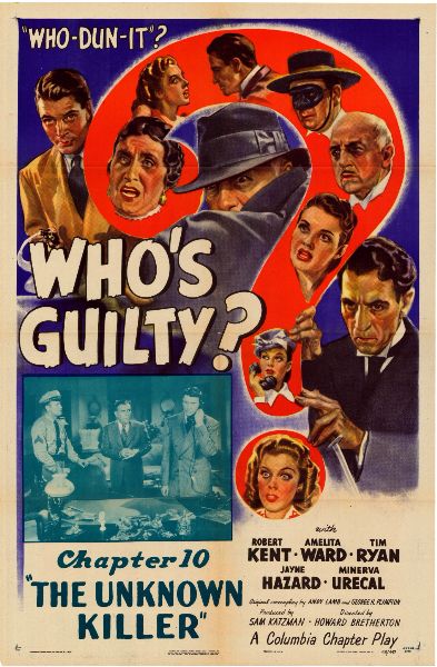 Affiche - WHO'S GUILTY ? - 70x105cm