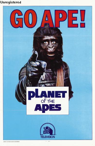 Repro 30x40cm - PLANETE DES SINGES (la) - U.S.