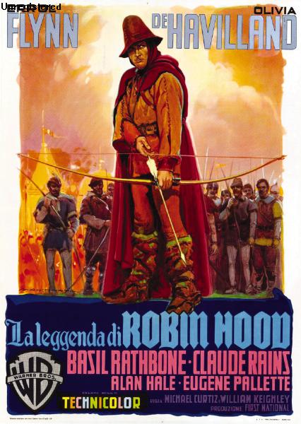 Repro 30x40cm - AVENTURES DE ROBIN DES BOIS (les) - Italienne