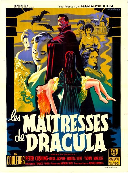 Affiche - MAITRESSES DE DRACULA (les) - Ressortie 120x160cm