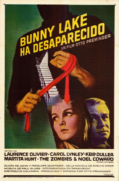 Affiche - BUNNY LAKE A DISPARU - 70x105cm - MEX