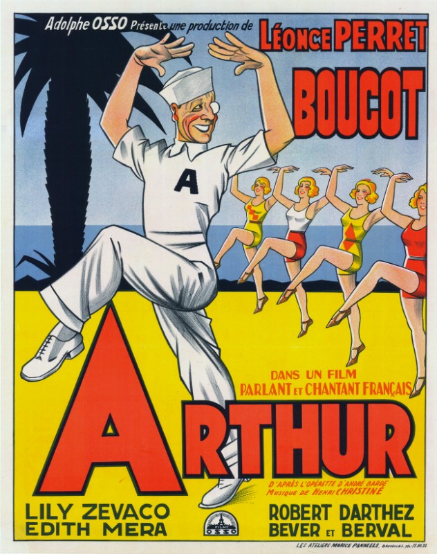 Repro 30x40cm - ARTHUR - Belge