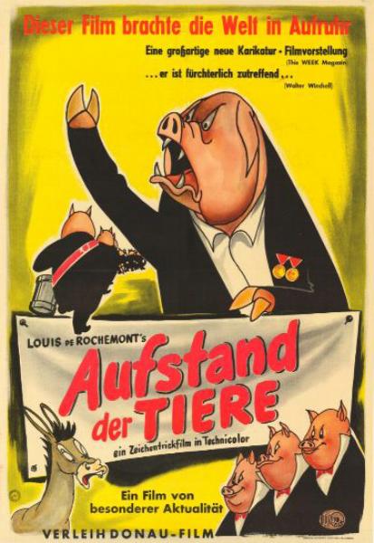 Repro 30x40cm - ANIMAL FARM - Allemande