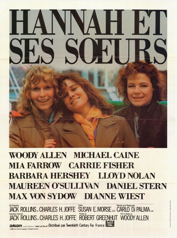 Affiche - HANNAH ET SES SOEURS - 120x160cm