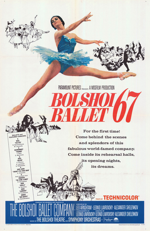 Repro 30x40cm - BOLSHOI BALLET - U.S.