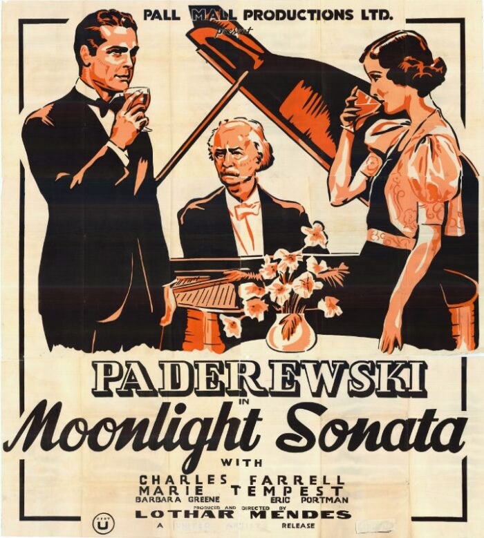 Affiche - SONATE AU CLAIR DE LUNE - 200x200cm
