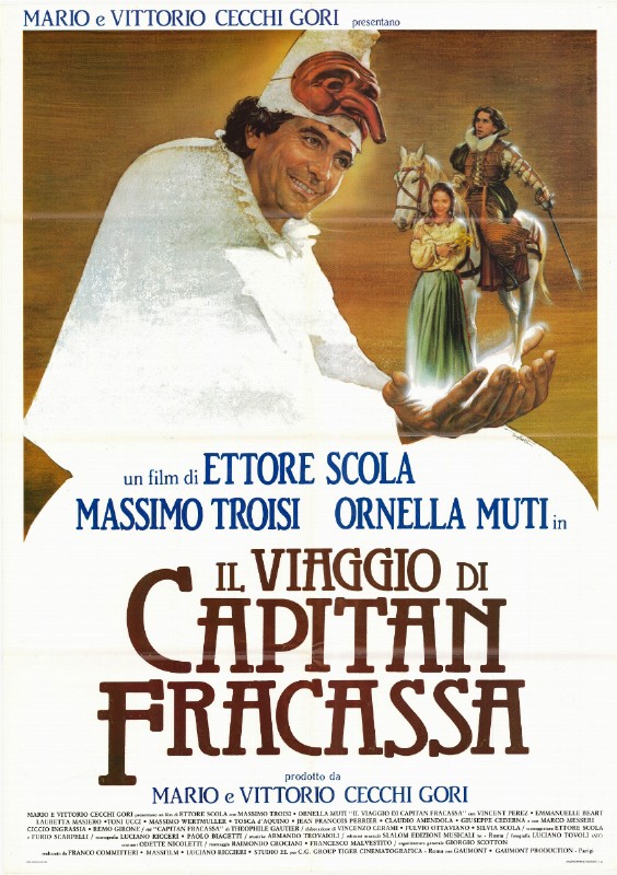 Repro 30x40cm - VOYAGE DU CAPITAINE FRACASSE (le) - Italienne