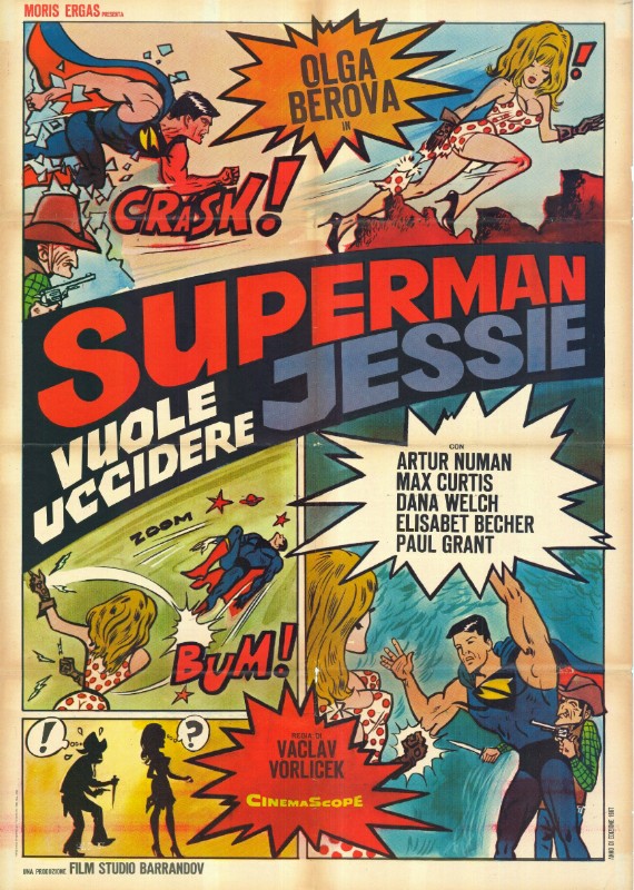 Repro 30x40cm - WHO KILLED JESSIE - Italienne