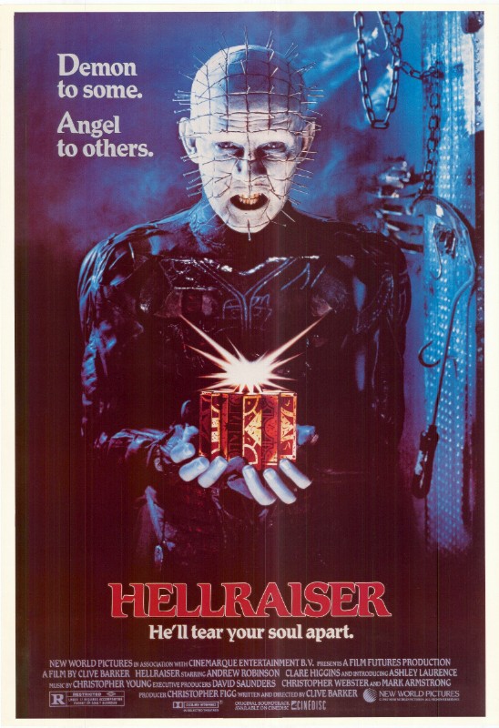 Repro 30x40cm - HELLRAISER - LE PACTE - U.S.