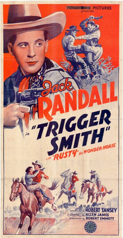 Repro 30x40cm - TRIGGER SMITH - U.S.