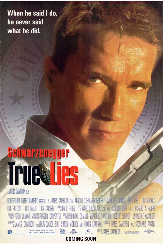 Repro 30x40cm - TRUE LIES - U.S.