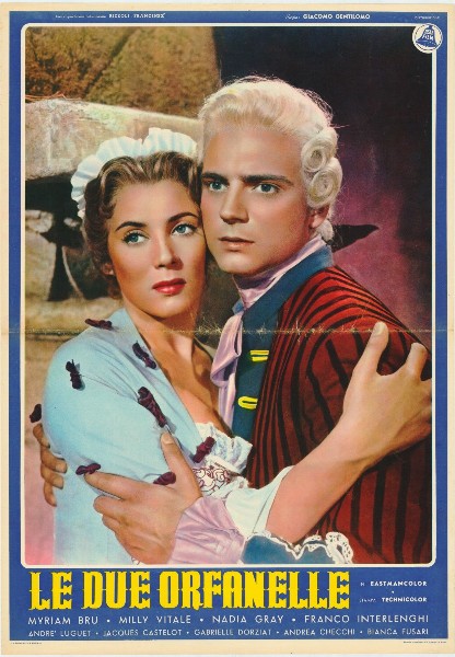 Repro 30x40cm - DEUX ORPHELINES (les) - Italienne