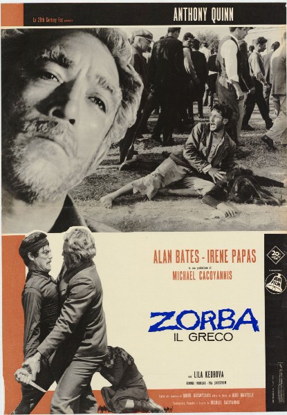 Repro 30x40cm - ZORBA LE GREC - Italienne