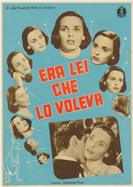 Repro 30x40cm - ERA LEI CHE LO VOLEVA ! - Italienne