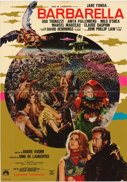 Repro 30x40cm - BARBARELLA - Italienne D