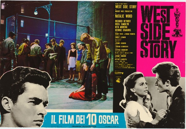 Repro 30x40cm - WEST SIDE STORY - Italienne