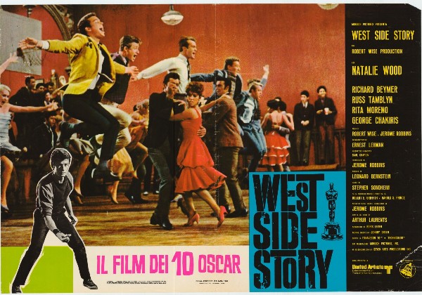 Repro 30x40cm - WEST SIDE STORY - Italienne