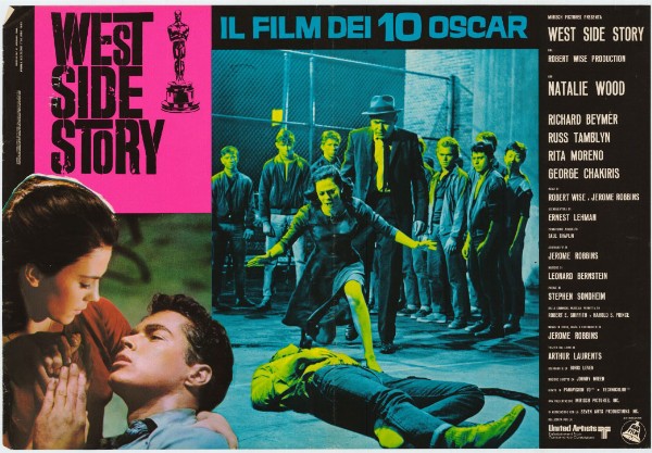 Repro 30x40cm - WEST SIDE STORY - Italienne