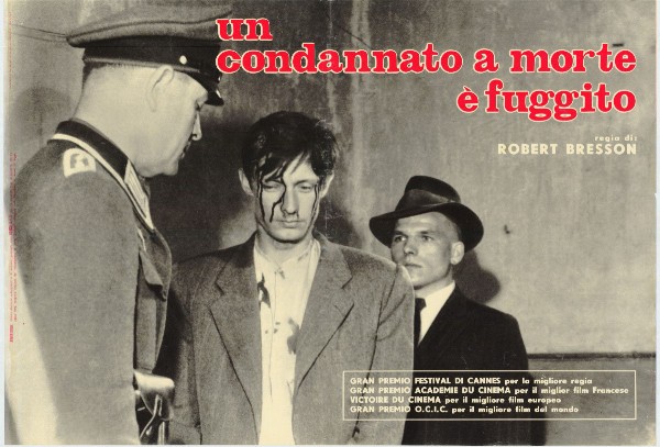 Repro 30x40cm - UN CONDAMNE A MORT S'EST ECHAPPE - Italienne