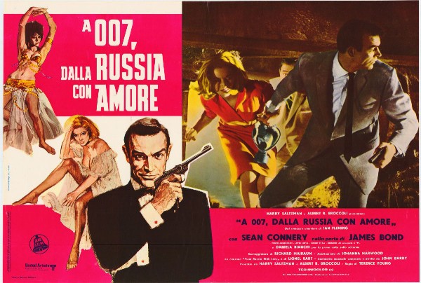 Affiche - BONS BAISERS DE RUSSIE - Ressortie 47x66cm