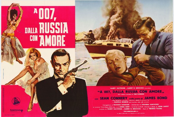 Affiche - BONS BAISERS DE RUSSIE - Ressortie 47x66cm