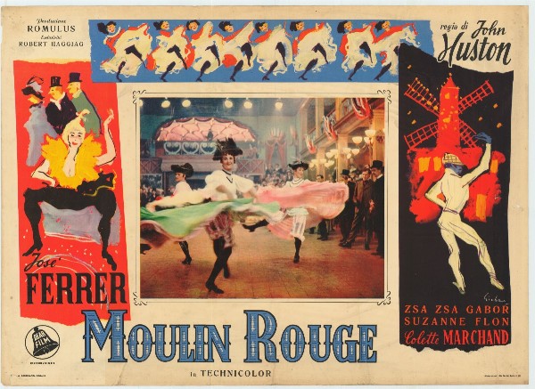 Repro 30x40cm - MOULIN ROUGE - Italienne D