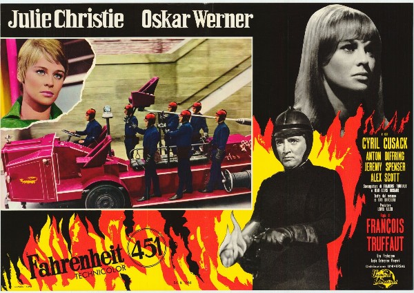 Affiche - FAHRENHEIT 451 - 47x66cm G