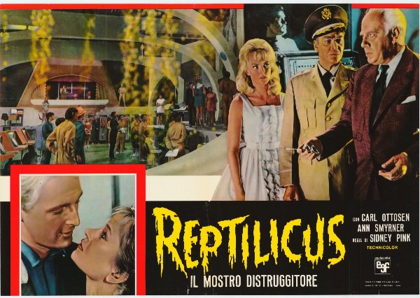 Affiche - REPTILICUS LE MONSTRE DE MERS - 47x66cm B