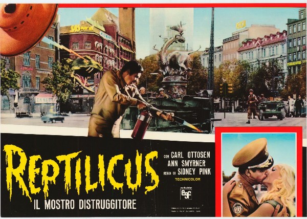 Affiche - REPTILICUS LE MONSTRE DE MERS - 47x66cm
