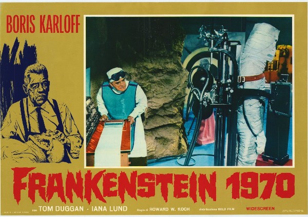 Affiche - FRANKENSTEIN 1970 - 47x66cm F