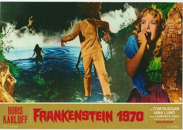 Affiche - FRANKENSTEIN 1970 - 47x66cm C