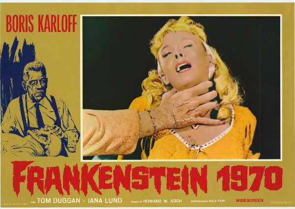 Affiche - FRANKENSTEIN 1970 - 47x66cm