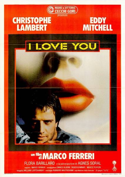 Affiche - I LOVE YOU - 100x140cm