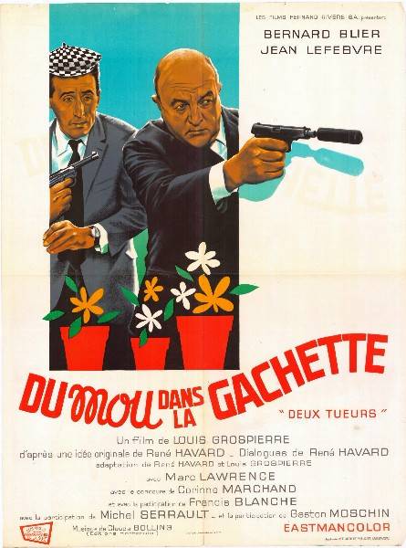 Repro 30x40cm - DU MOU DANS LA GACHETTE - Française