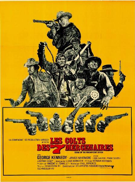 Affiche - COLTS DES SEPT MERCENAIRES (les) - 120x160cm