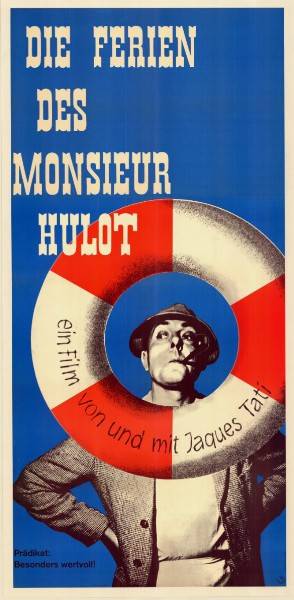 Repro 30x40cm - VACANCES DE MONSIEUR HULOT (les) - Allemande