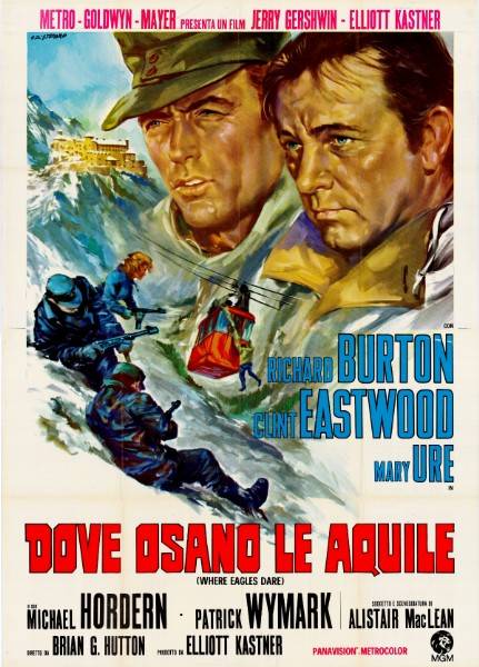 Repro 30x40cm - QUAND LES AIGLES ATTAQUENT - Italienne