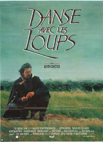 Affiche - DANSE AVEC LES LOUPS - 120x160cm