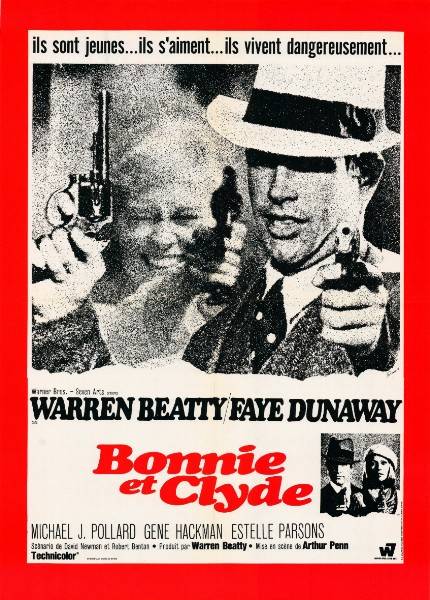 Affiche - BONNIE AND CLYDE - Ressortie 60x80cm