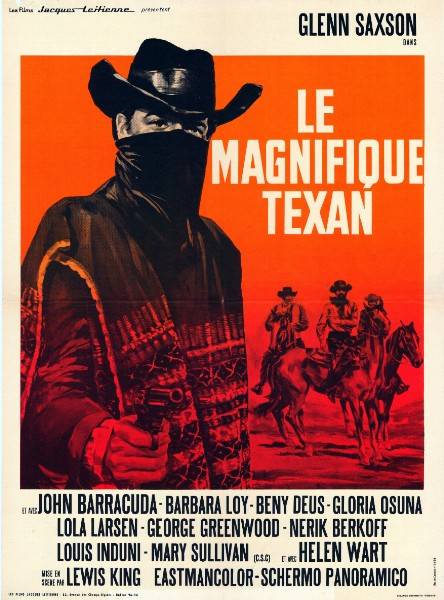 Affiche - MAGNIFIQUE TEXAN (le) - 60x80cm