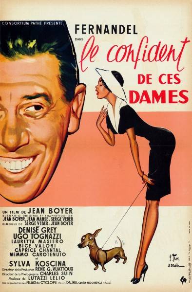 Affiche - CONFIDENT DE CES DAMES (le) - 40x55cm