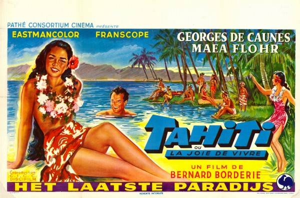 Repro 30x40cm - TAHITI - Belge