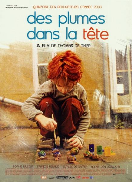 Affiche - DES PLUMES DANS LA TETE - 40x55cm