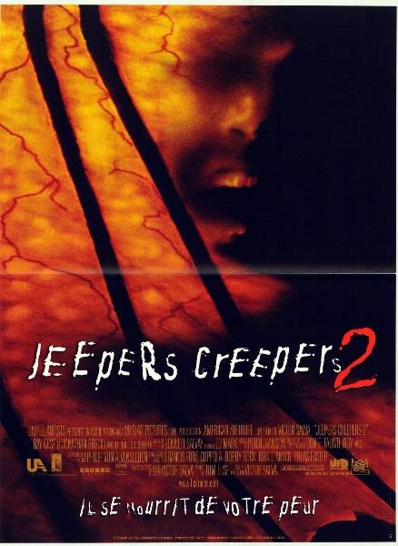 Affiche - JEEPERS CREEPERS 2 - 40x55cm