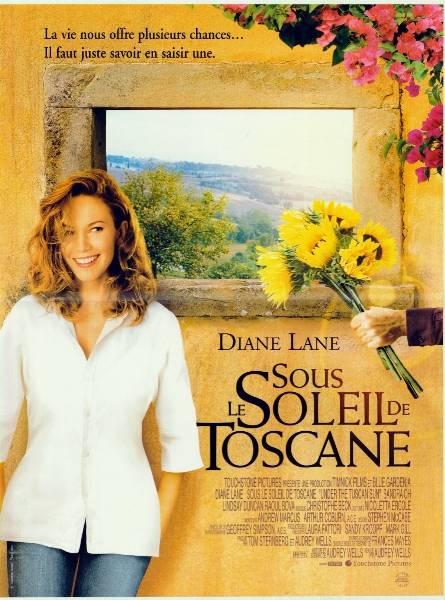 Affiche - SOUS LE SOLEIL DE TOSCANE - 40x55cm