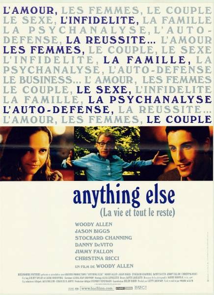 Affiche - ANYTHING ELSE - LA VIE ET TOUT LE RESTE - 40x55cm