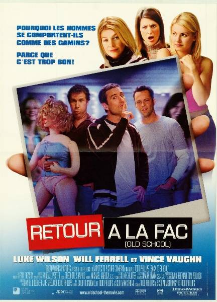Affiche - RETOUR A LA FAC - 40x55cm