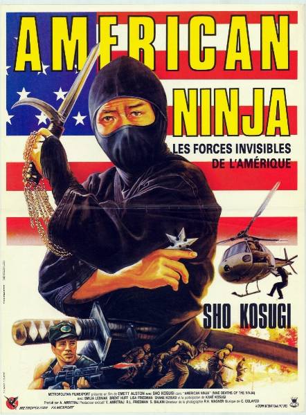 Affiche - AMERICAN NINJA - 40x55cm