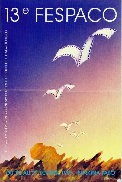 Affiche - FESTIVAL PANAFRICAIN - 40x55cm