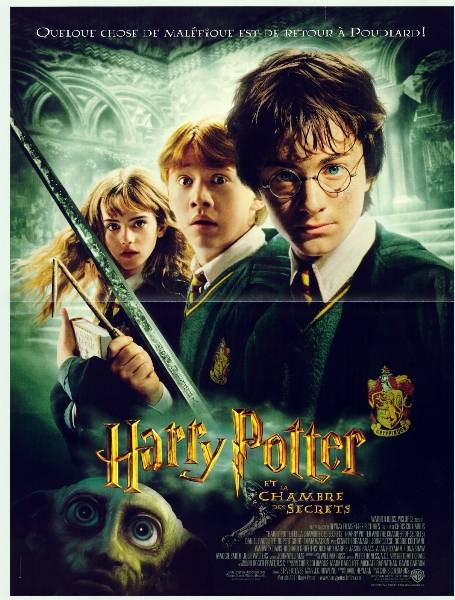 Affiche - HARRY POTTER ET LA CHAMBRE DES SECRETS - 40x55cm